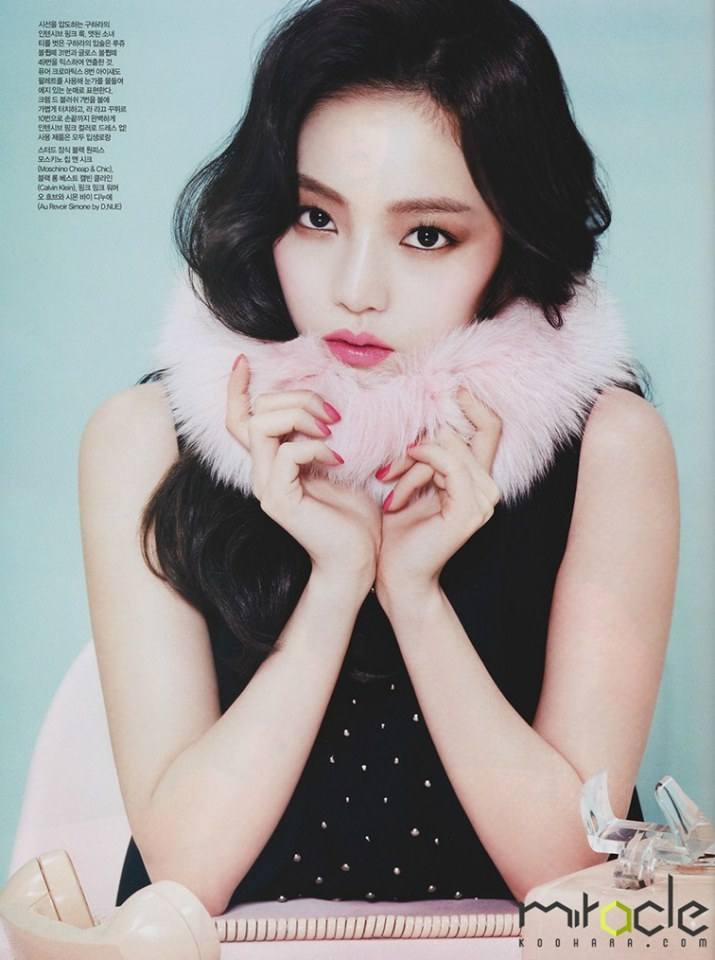 KARA Goo Hara @ Ceci Korea February 2014