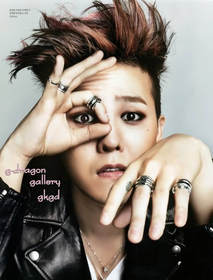 G-Dragon @ Elle Korea February 2014