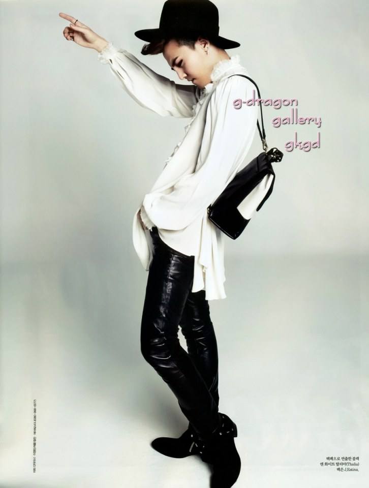G-Dragon @ Elle Korea February 2014