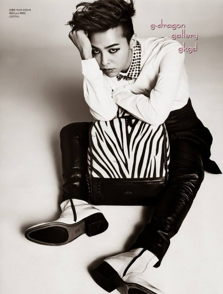 G-Dragon @ Elle Korea February 2014