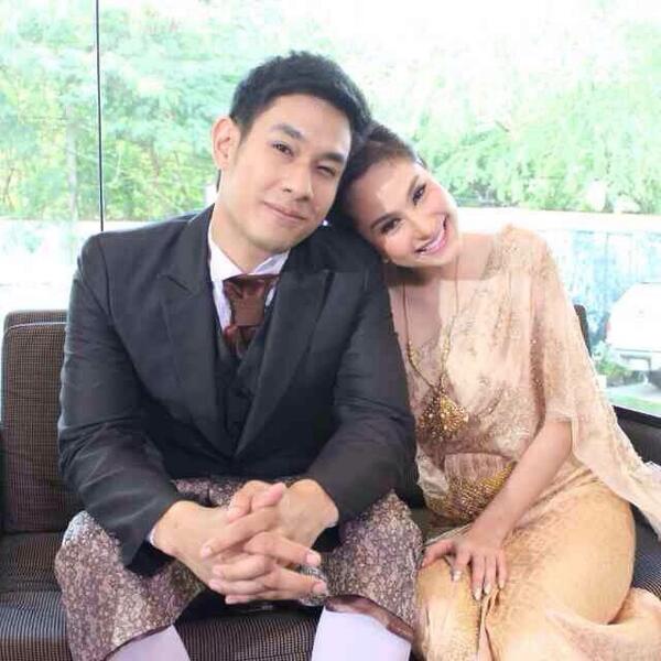 Kwan Usamanee & Om Akapan - Cute Couple