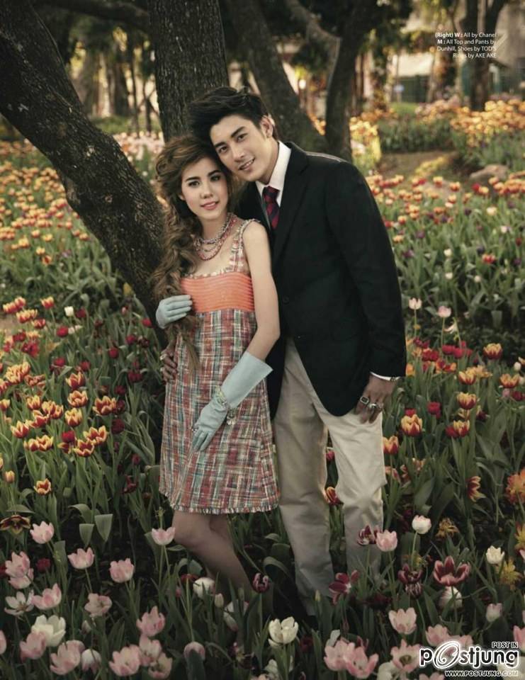 เคน ภูภูมิ & เอสเธอร์ สุปรีย์ลีลา @ HONEYMOON+TRAVEL vol.12 no.140 January 2014