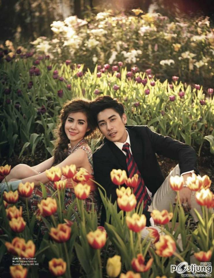 เคน ภูภูมิ & เอสเธอร์ สุปรีย์ลีลา @ HONEYMOON+TRAVEL vol.12 no.140 January 2014