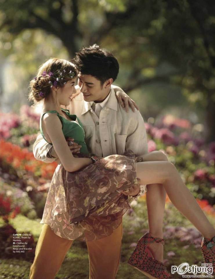 เคน ภูภูมิ & เอสเธอร์ สุปรีย์ลีลา @ HONEYMOON+TRAVEL vol.12 no.140 January 2014