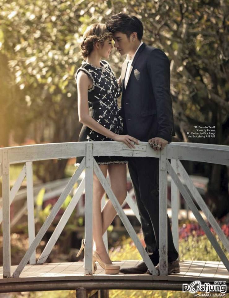 เคน ภูภูมิ & เอสเธอร์ สุปรีย์ลีลา @ HONEYMOON+TRAVEL vol.12 no.140 January 2014