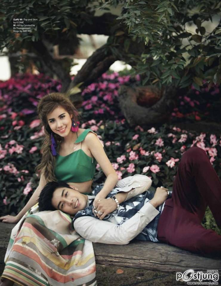 เคน ภูภูมิ & เอสเธอร์ สุปรีย์ลีลา @ HONEYMOON+TRAVEL vol.12 no.140 January 2014