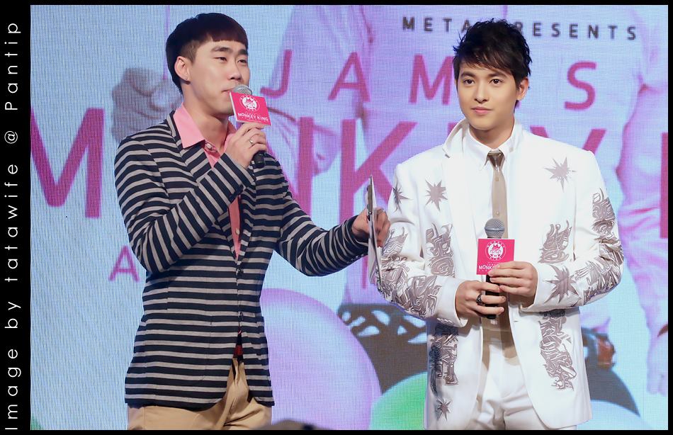 เจมส์ จิรายุ @ งานแถลงข่าว "Monkey King Fan Meeting วันซนซนกับคนสำคัญ"