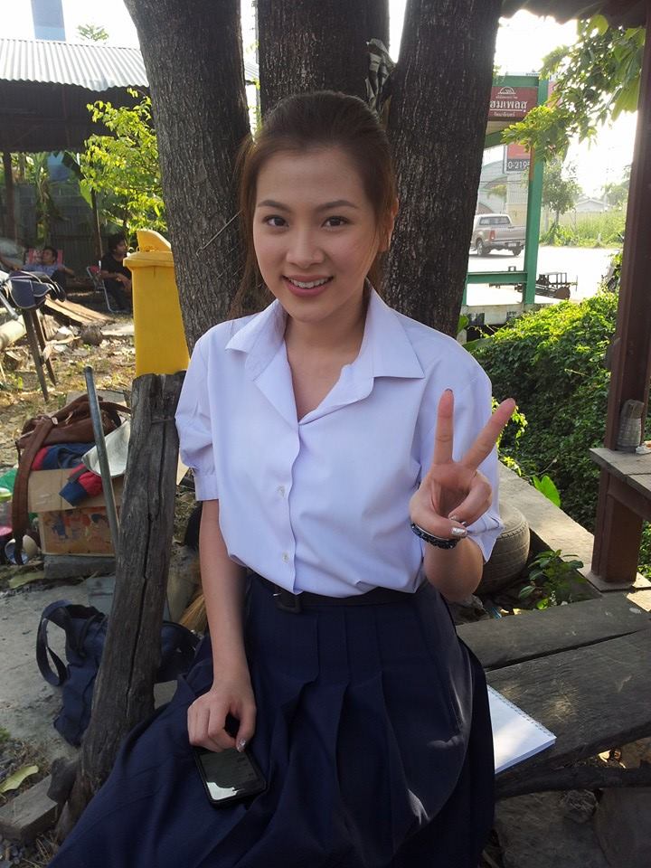 พอร์ช + ใบเฟิร์น ภาพจากกองละคร คุณผีที่รัก แนวโรแมนติก คอมเมดี้ ฉากเปิดตัว น่าดู มาก