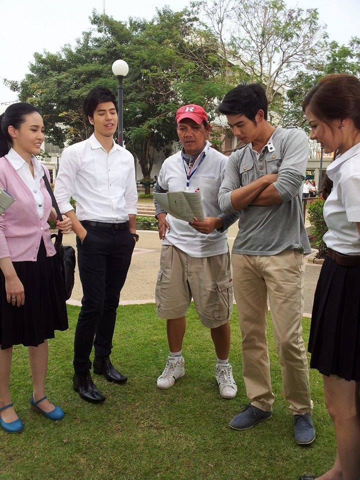 พอร์ช + ใบเฟิร์น ภาพจากกองละคร คุณผีที่รัก แนวโรแมนติก คอมเมดี้ ฉากเปิดตัว น่าดู มาก