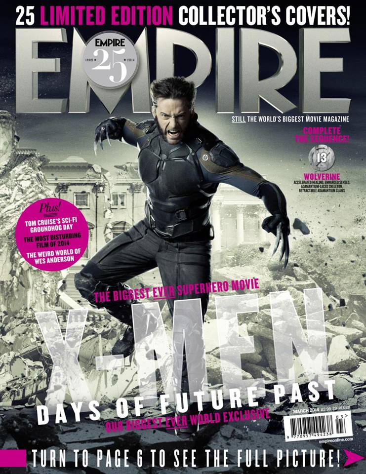จัดเต็มกับหน้าปก "X-Men: Days of Future Past" 25 แบบไม่ซ้ำกัน
