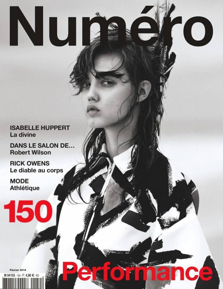 Lindsey Wixson @ Num&eacute;ro Magazine February 2014
