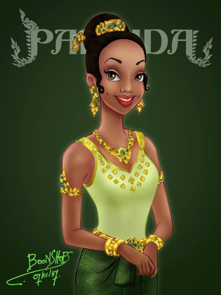 ทิอาน่า จาก The Princess and the Frog