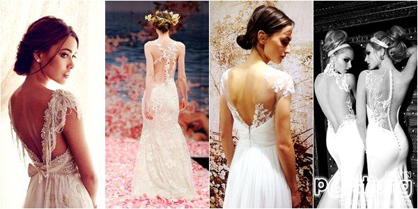 10 ชุดแต่งงานเปิดหลังแสนสวย จาก แบรนด์ชั้นนำ ที่ สาวๆหลายคน ไฝ่ฝัน