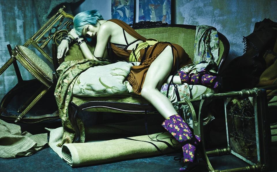 Kasia Struss @ Vogue Korea February 2014
