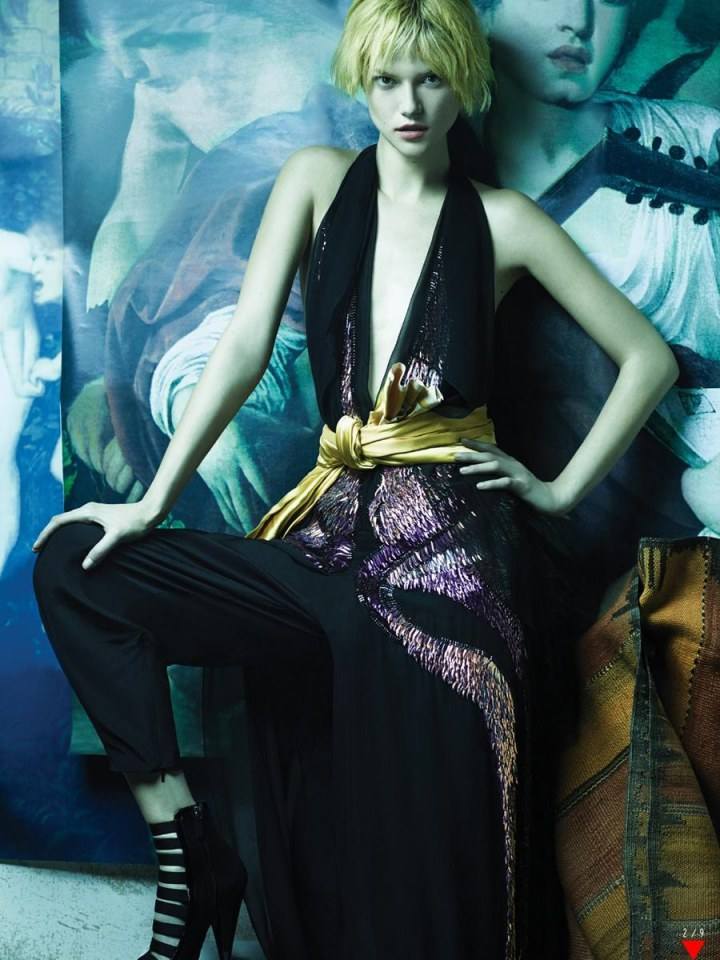 Kasia Struss @ Vogue Korea February 2014