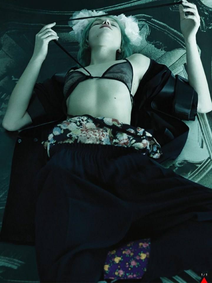 Kasia Struss @ Vogue Korea February 2014