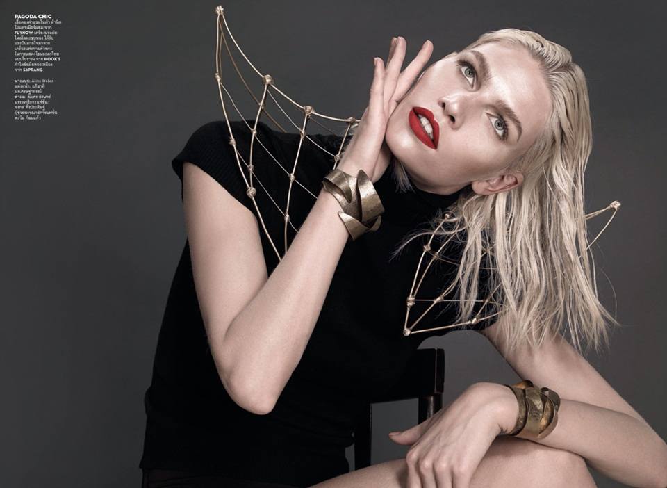 Aline Weber @ VOGUE THAILAND vol.2 no.13 February 2014