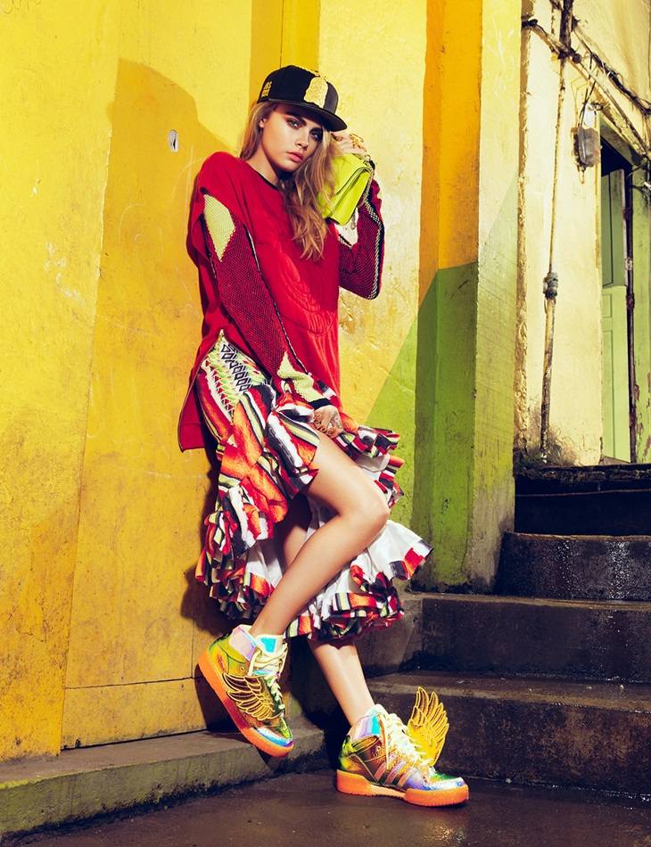 Cara Delevingne @ Vogue Brazil February 2014