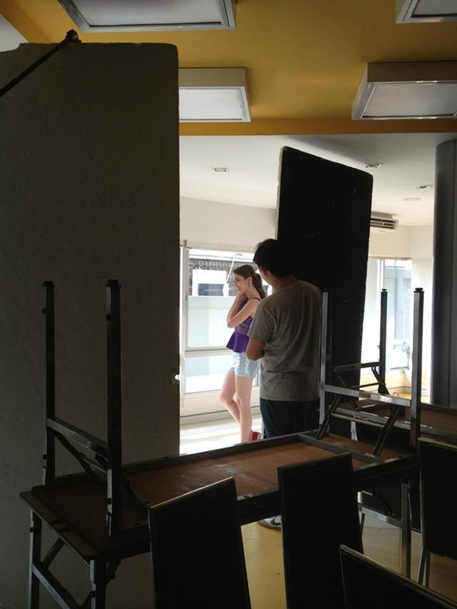 แมท ภีรนีย์ เบื้องหลังถ่ายแบบนิตยสารชีวจิต ฉบับ 368 (1 กุมภาพันธ์ 2557)