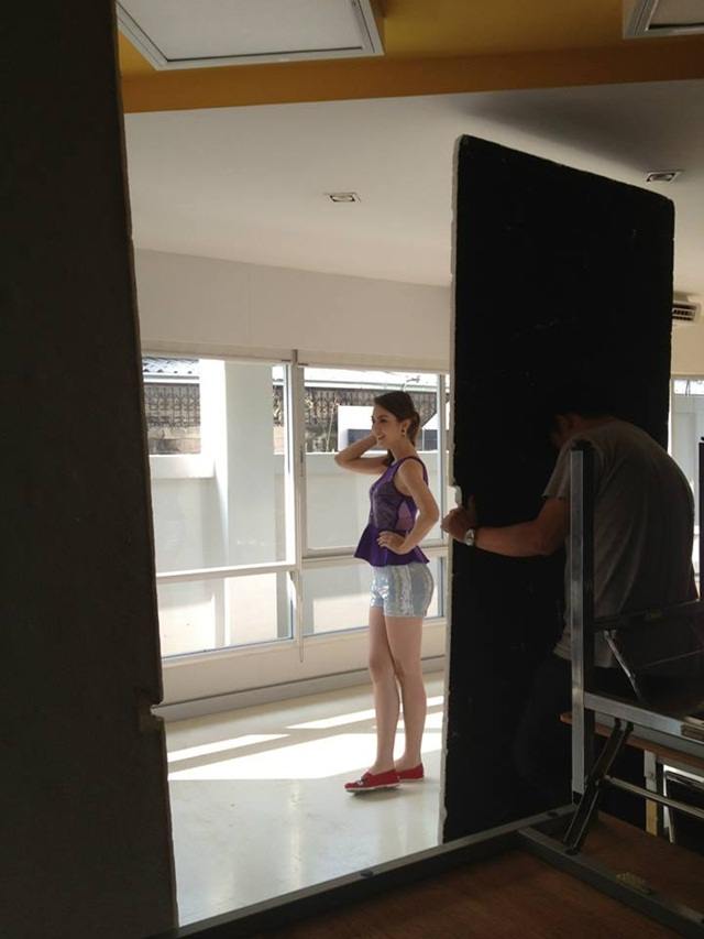 แมท ภีรนีย์ เบื้องหลังถ่ายแบบนิตยสารชีวจิต ฉบับ 368 (1 กุมภาพันธ์ 2557)