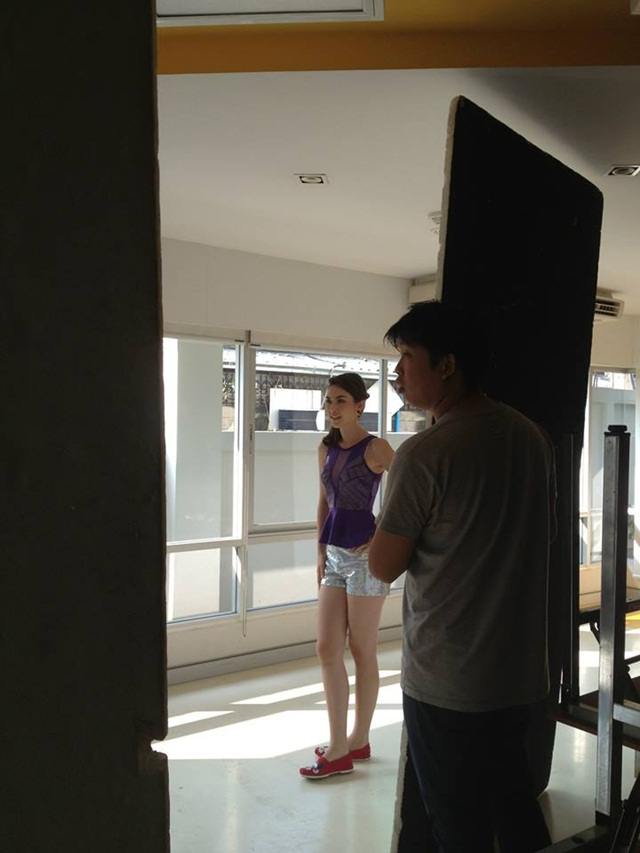 แมท ภีรนีย์ เบื้องหลังถ่ายแบบนิตยสารชีวจิต ฉบับ 368 (1 กุมภาพันธ์ 2557)