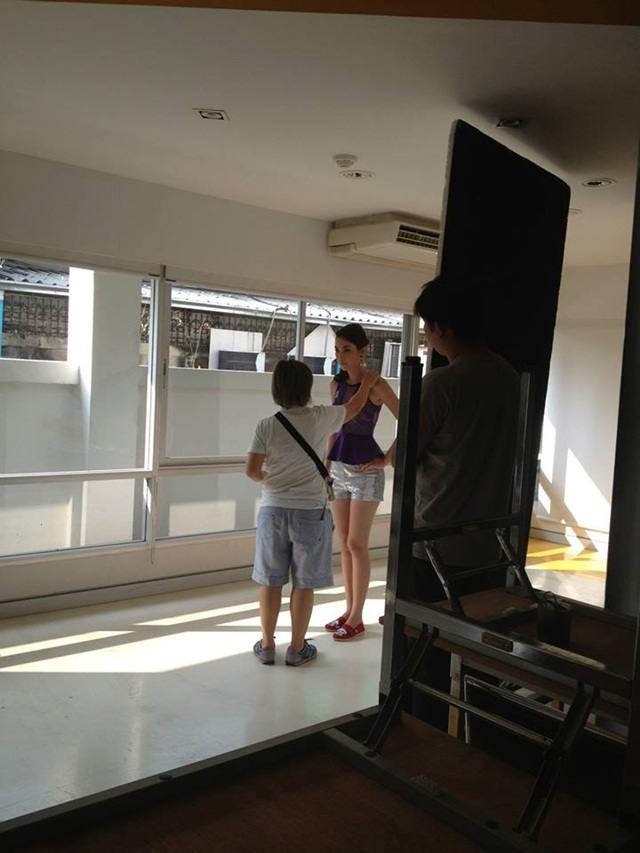 แมท ภีรนีย์ เบื้องหลังถ่ายแบบนิตยสารชีวจิต ฉบับ 368 (1 กุมภาพันธ์ 2557)