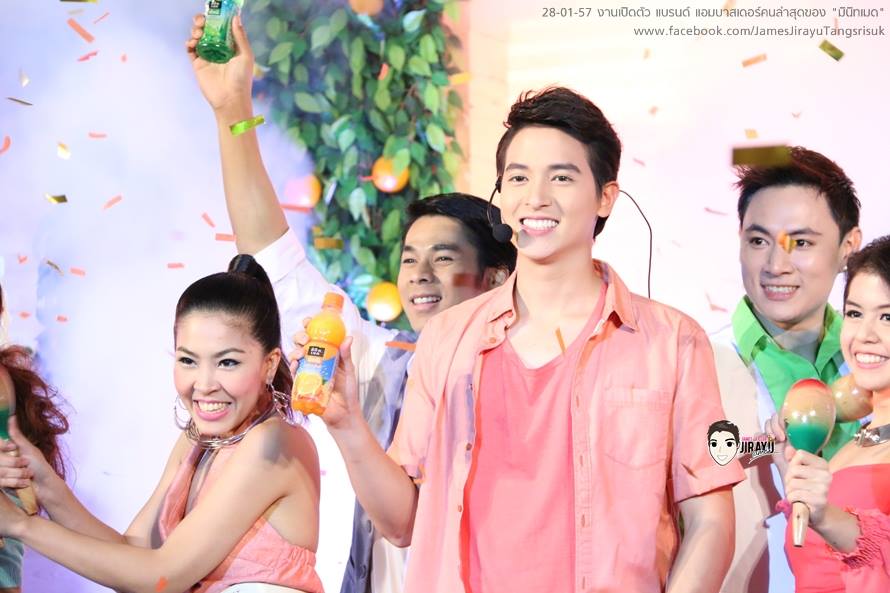 เจมส์ จิรายุ @ งานเปิดตัว แบรนด์ แอมบาสเดอร์คนล่าสุดของ "มินิทเมด"