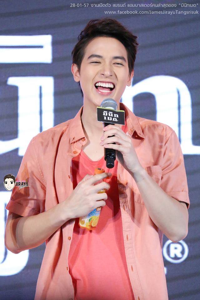 เจมส์ จิรายุ @ งานเปิดตัว แบรนด์ แอมบาสเดอร์คนล่าสุดของ "มินิทเมด"