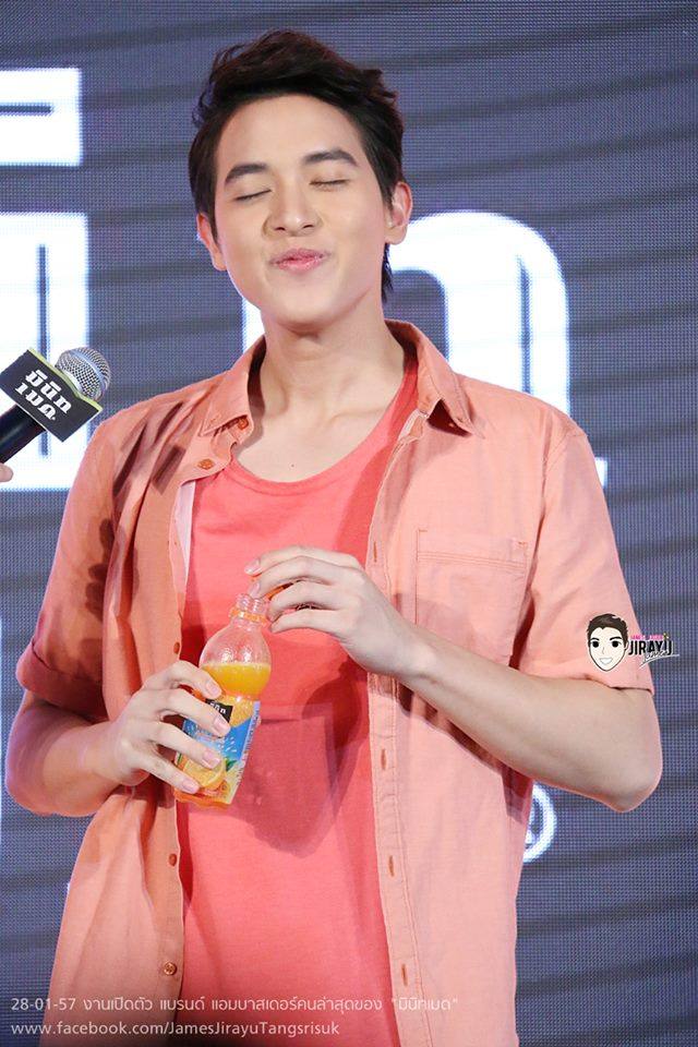 เจมส์ จิรายุ @ งานเปิดตัว แบรนด์ แอมบาสเดอร์คนล่าสุดของ "มินิทเมด"