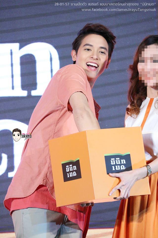 เจมส์ จิรายุ @ งานเปิดตัว แบรนด์ แอมบาสเดอร์คนล่าสุดของ "มินิทเมด"
