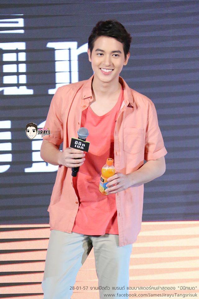 เจมส์ จิรายุ @ งานเปิดตัว แบรนด์ แอมบาสเดอร์คนล่าสุดของ "มินิทเมด"