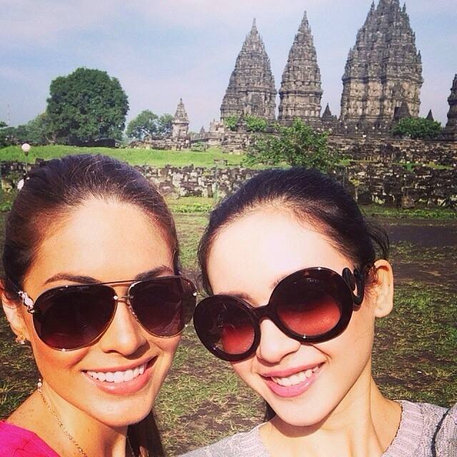 Miss Universe 2013 ทำกิจกรรมในประเทศอินโดนีเซียอย่างคึกคัก
