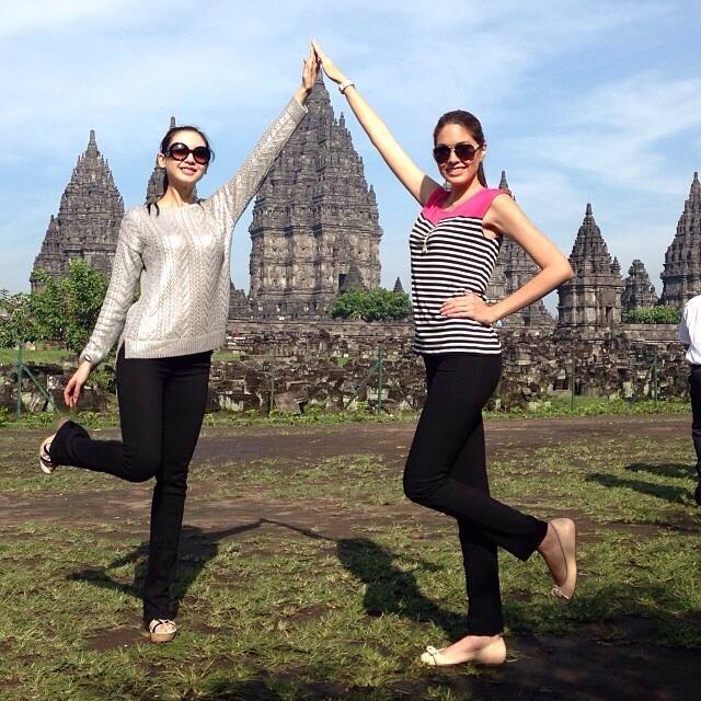 Miss Universe 2013 ทำกิจกรรมในประเทศอินโดนีเซียอย่างคึกคัก