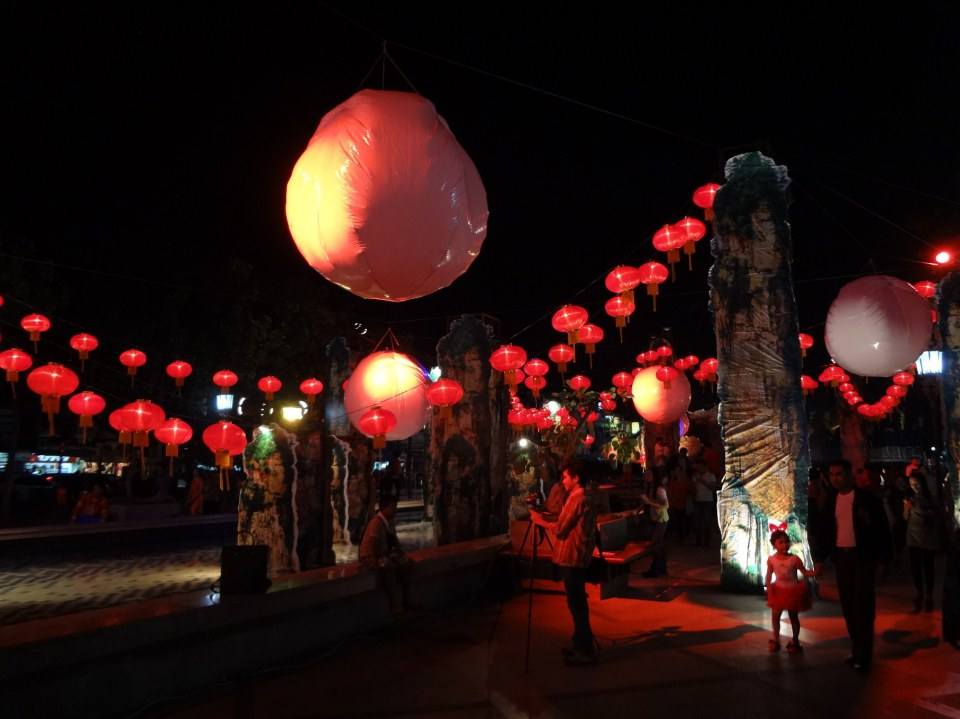บรรยากาศ "ตรุษจีน โคราช 2557"