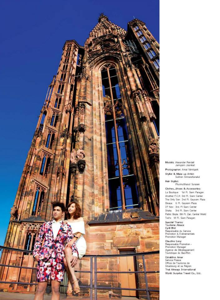 อเล็กซ์ เรนเดลล์ & เต้ย จรินทร์พร @ เพื่อนเดินทาง vol.35 no.410 February 2014