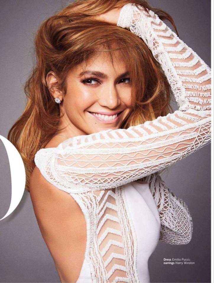 Jennifer Lopez @ Glamour UK March 2014