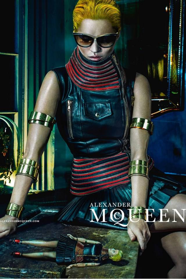 Kate Moss @ Alexander McQueen Campaign 2014