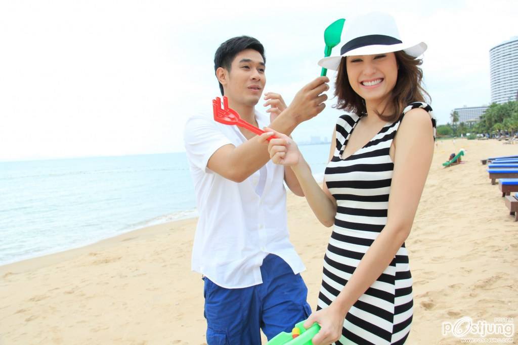 จับคู่นอกจอดีมั้ยคู่นี้ น่าระชะมัด ..@เจ้าสาวสลาตัน