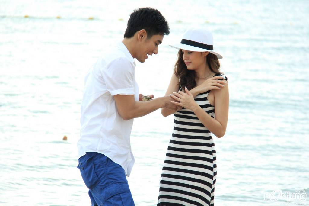 จับคู่นอกจอดีมั้ยคู่นี้ น่าระชะมัด ..@เจ้าสาวสลาตัน
