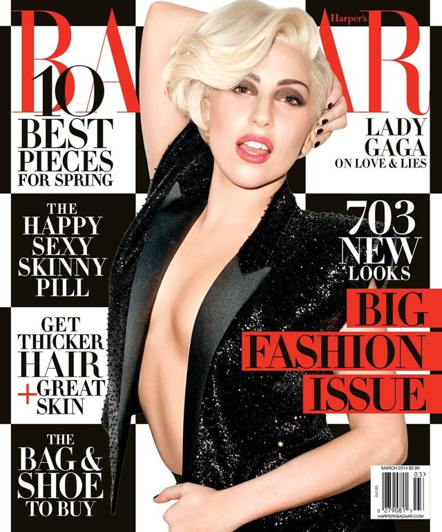 Lady Gaga @ Harper's Bazaar US March 2014