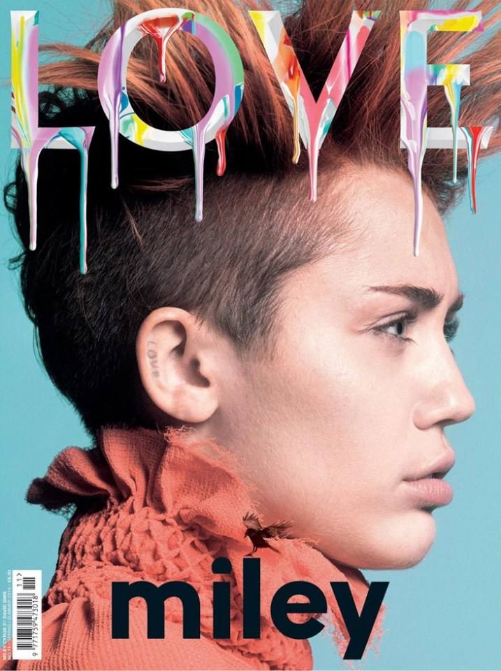 Miley Cyrus @ Love Magazine #11 S/S 2014