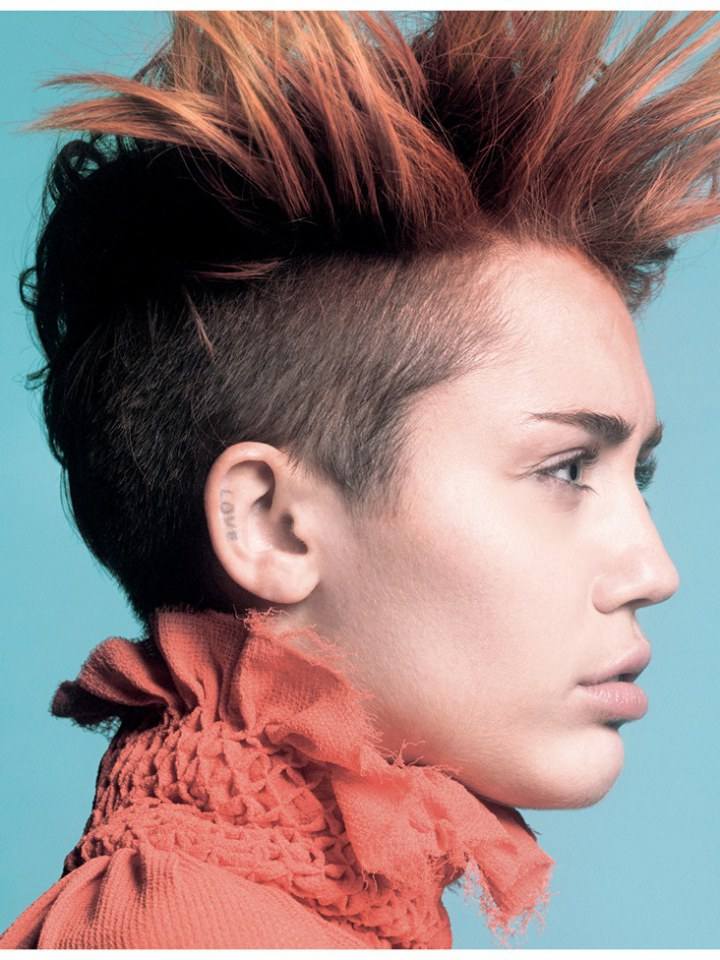 Miley Cyrus @ Love Magazine #11 S/S 2014