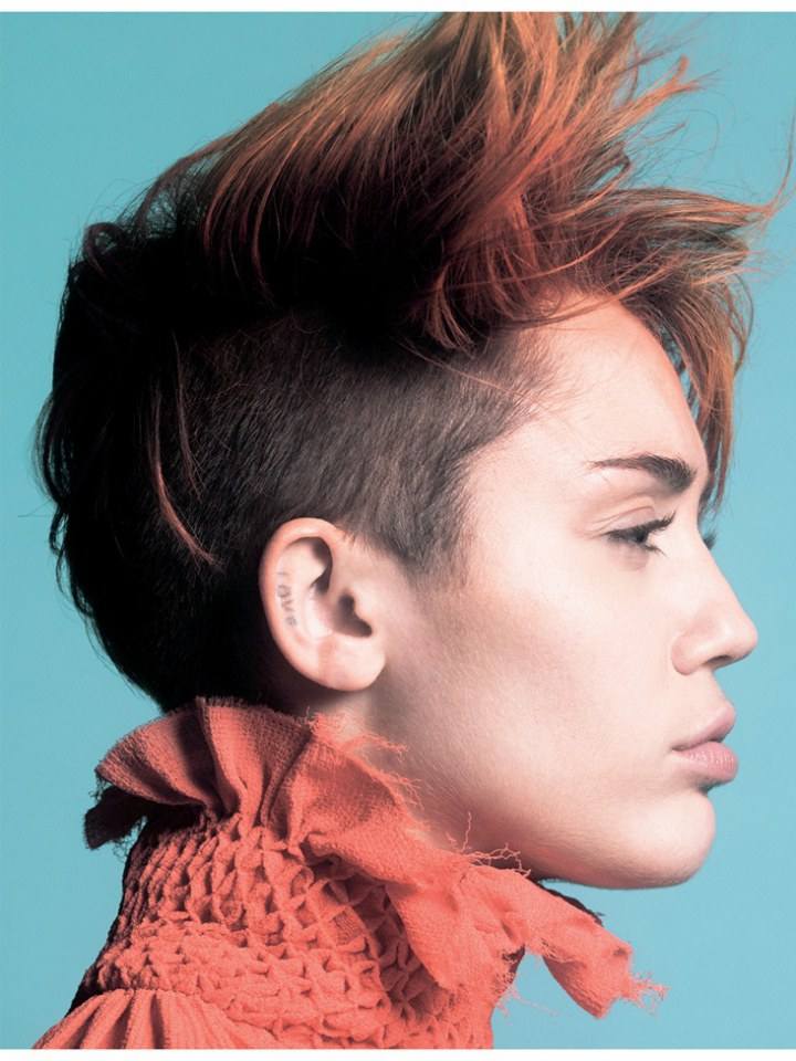 Miley Cyrus @ Love Magazine #11 S/S 2014