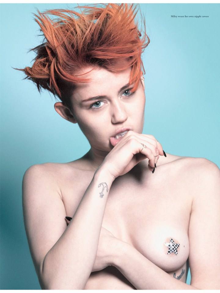 Miley Cyrus @ Love Magazine #11 S/S 2014