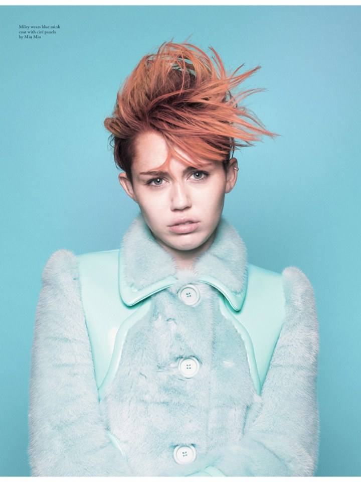 Miley Cyrus @ Love Magazine #11 S/S 2014