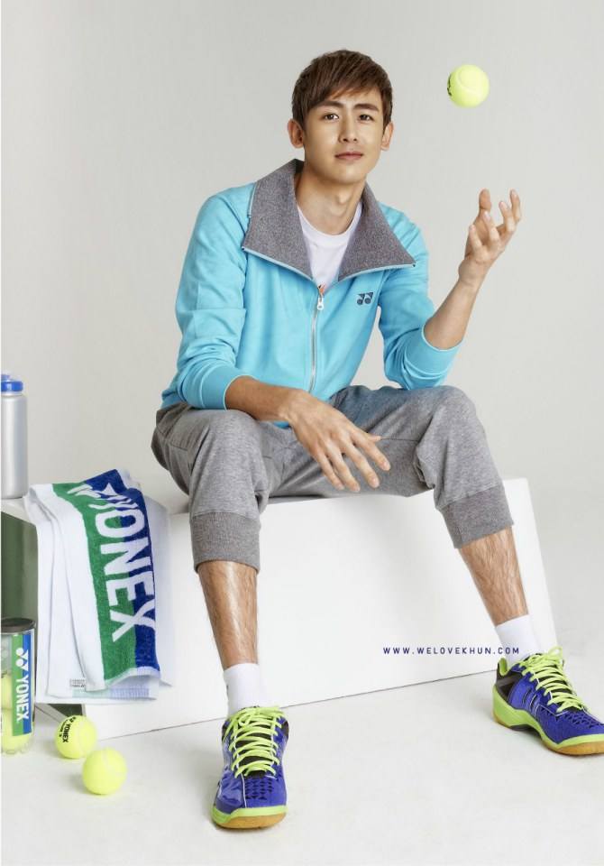 นิชคุณ @ Yonex Korea S/S 2014