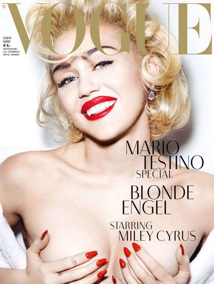 Miley Cyrus @ Vogue Germany March 2014