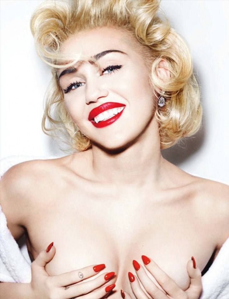 Miley Cyrus @ Vogue Germany March 2014