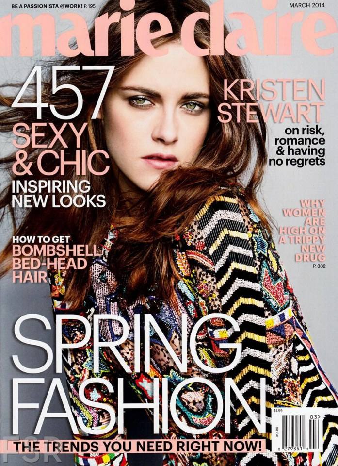 Kristen Stewart @ Marie Claire USA March 2014