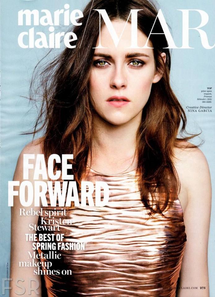 Kristen Stewart @ Marie Claire USA March 2014